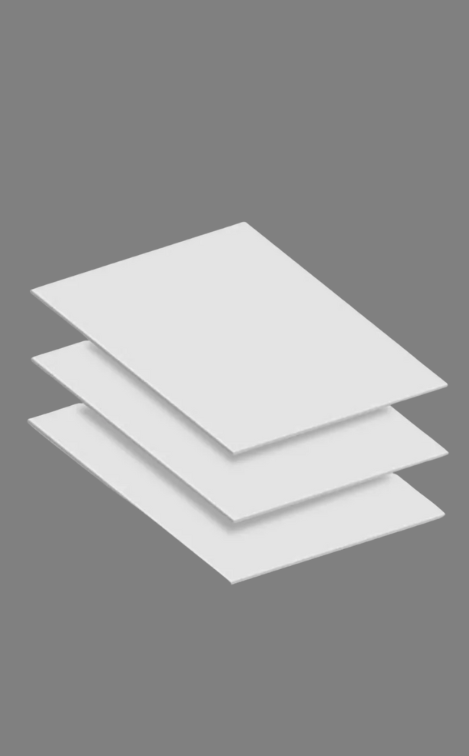 Placas de PVC de 18mm para construcción y señalización