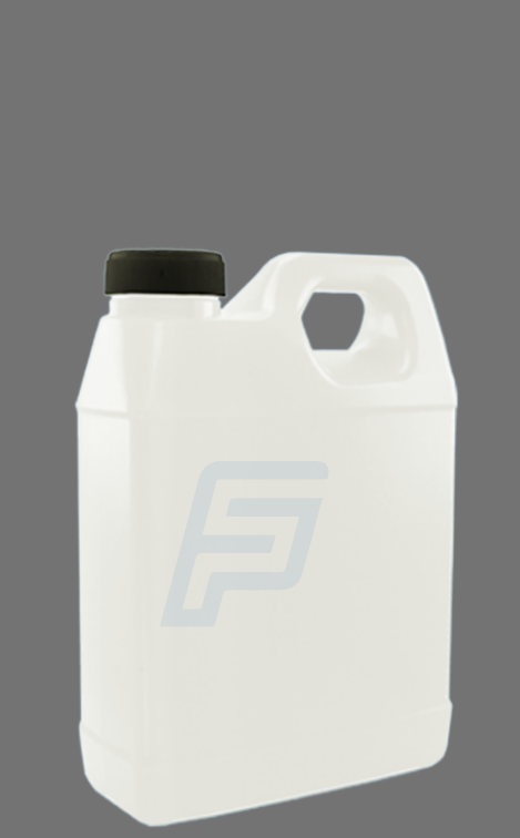 Bidón de plástico pequeño con asa