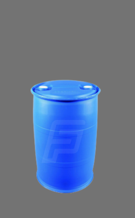 Tambo de plástico de 200 litros con boca ancha