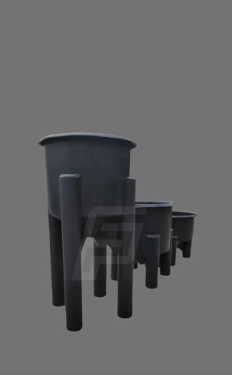 Tolva cónica para materiales granulados