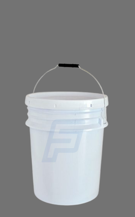 Cubeta de plástico de 19 litros para pintura