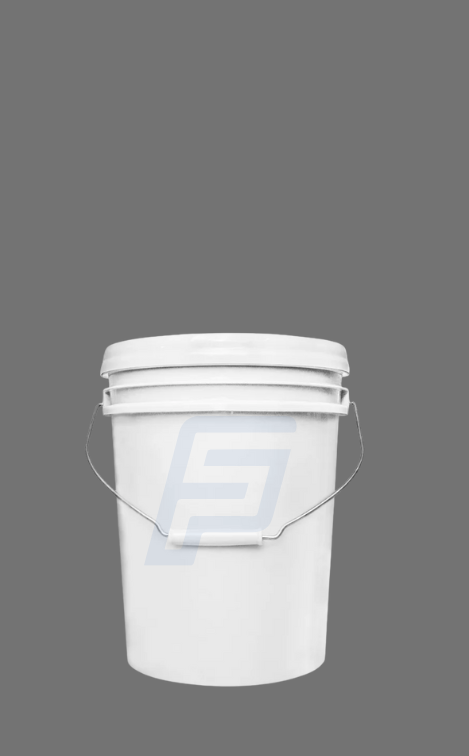 Cubeta de plástico de 10 litros con asa