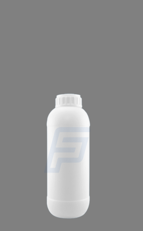 Botella de plástico transparente para líquidos